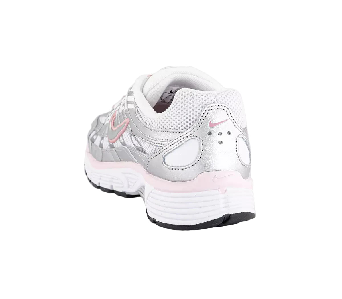 Nike P-6000 White Metallic Silver Elemental Pink