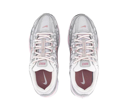 Nike P-6000 White Metallic Silver Elemental Pink