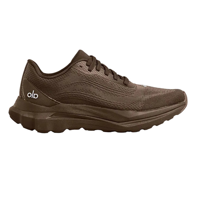 Alo Runner Sneakers – Earth Brown | Minimal Performance Running Shoes Size 5